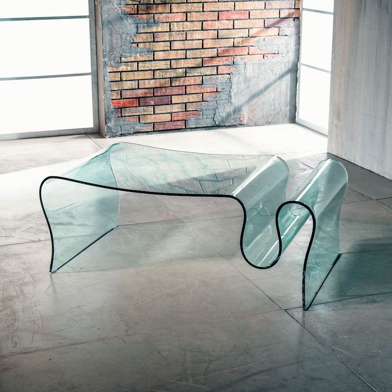 Tavolini in vetro curvato: figura 5